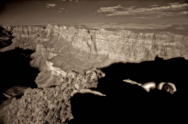 Canyon Pillow Painting by Matthew Ericson